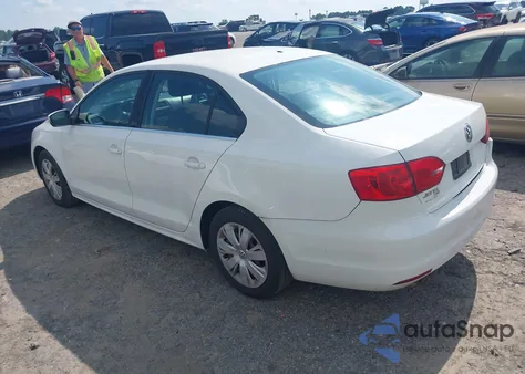 2013 Volkswagen Jetta 2.5L Se из США, поврежденный, VIN 3VWDP7AJXDM215575